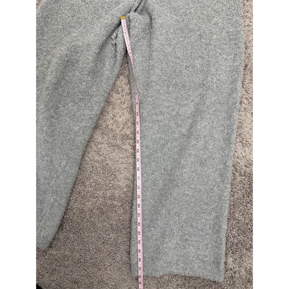 Women's PINK Victoria Secret Warm Fuzzy Sweater Pants Gray Size XS - Picture 7 of 11